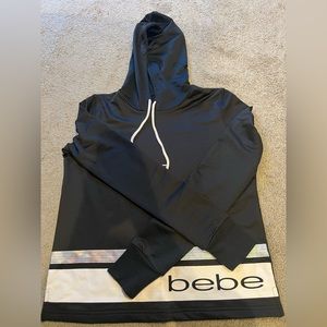 Bebe pullover hoodie with strings bebe
